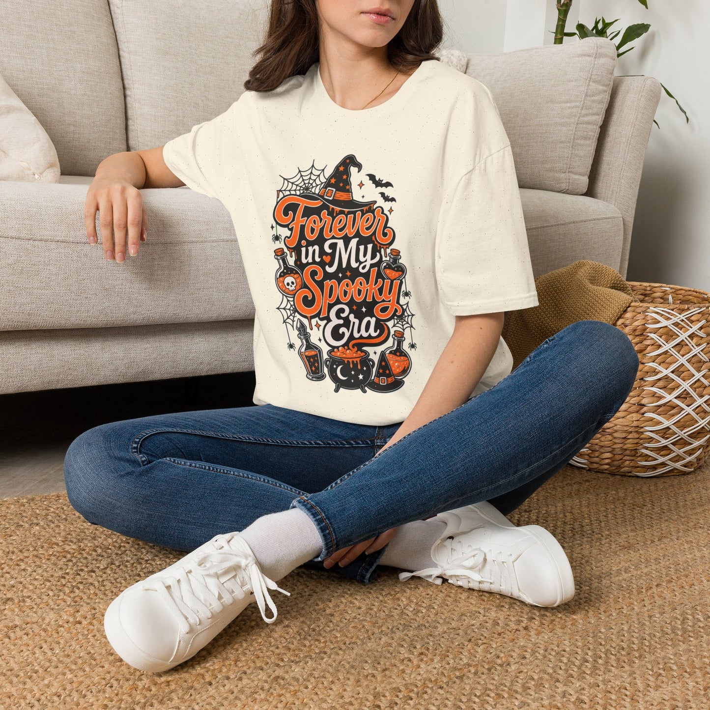 Forever in My Spooky Era T-Shirt | Cute Halloween Witch Graphic Tee