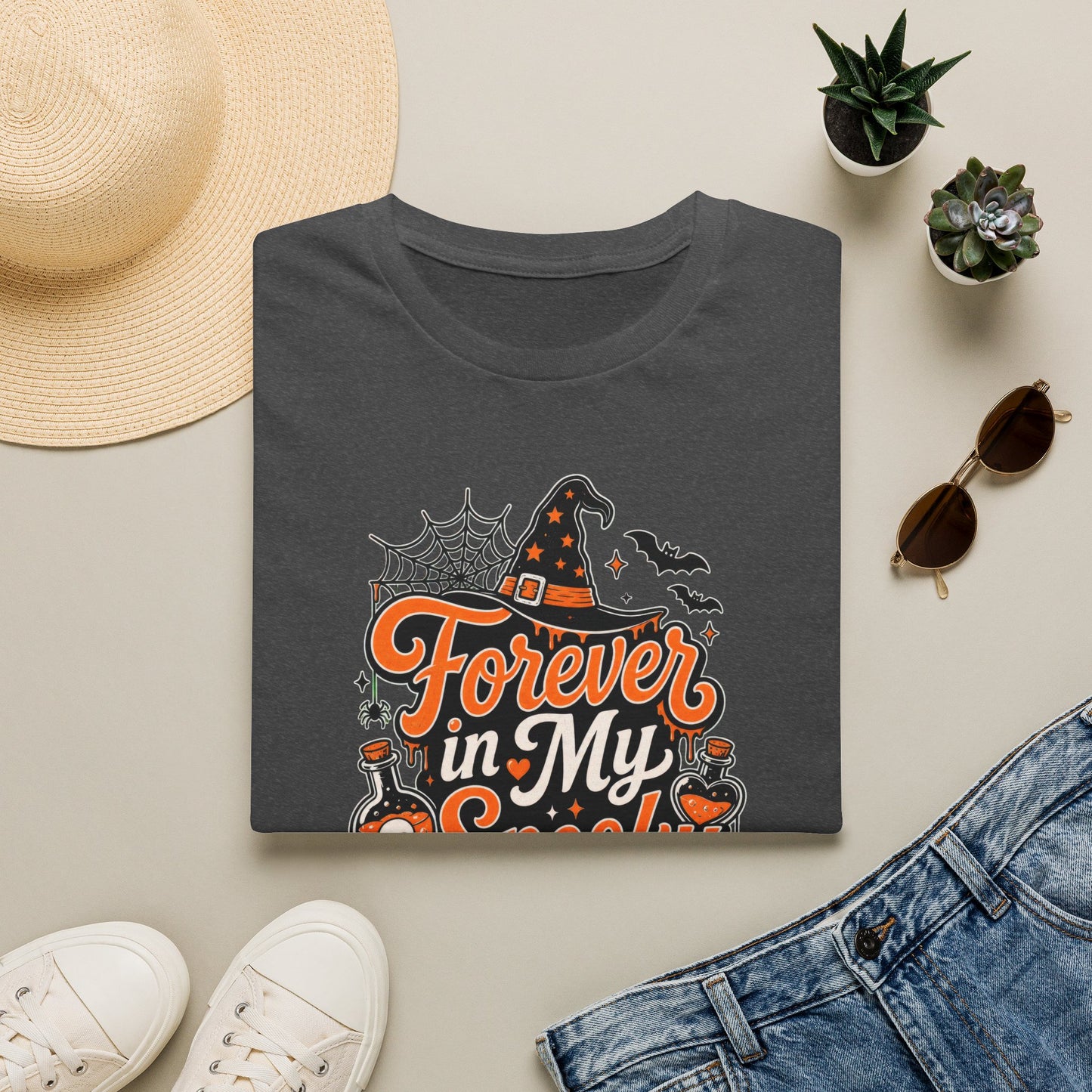 Forever in My Spooky Era T-Shirt | Cute Halloween Witch Graphic Tee