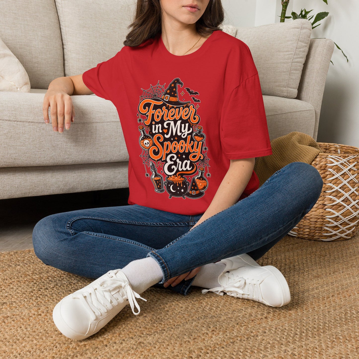 Forever in My Spooky Era T-Shirt | Cute Halloween Witch Graphic Tee