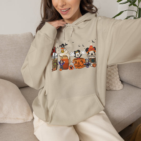 Halloween Cats Hoodie | Cute Trick or Treat Graphic Sweatshirt