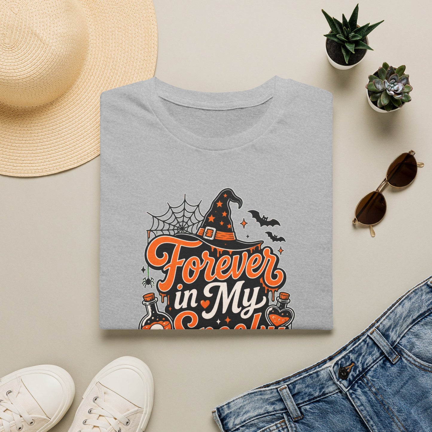 Forever in My Spooky Era T-Shirt | Cute Halloween Witch Graphic Tee