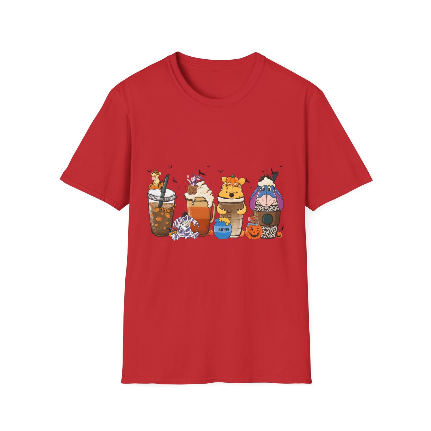 Cute Fall T-Shirt | Pumpkin Latte Cow & Friends Graphic Tee