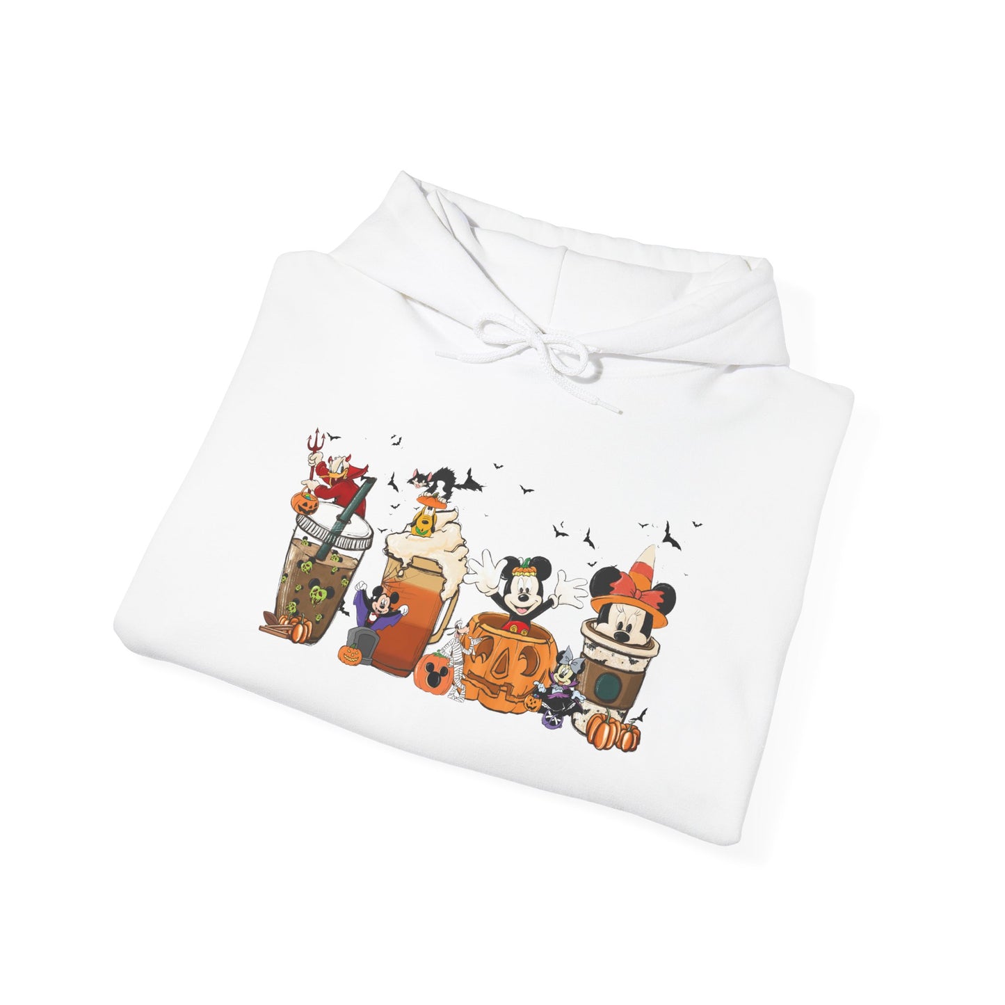 Halloween Cats Hoodie | Cute Trick or Treat Graphic Sweatshirt