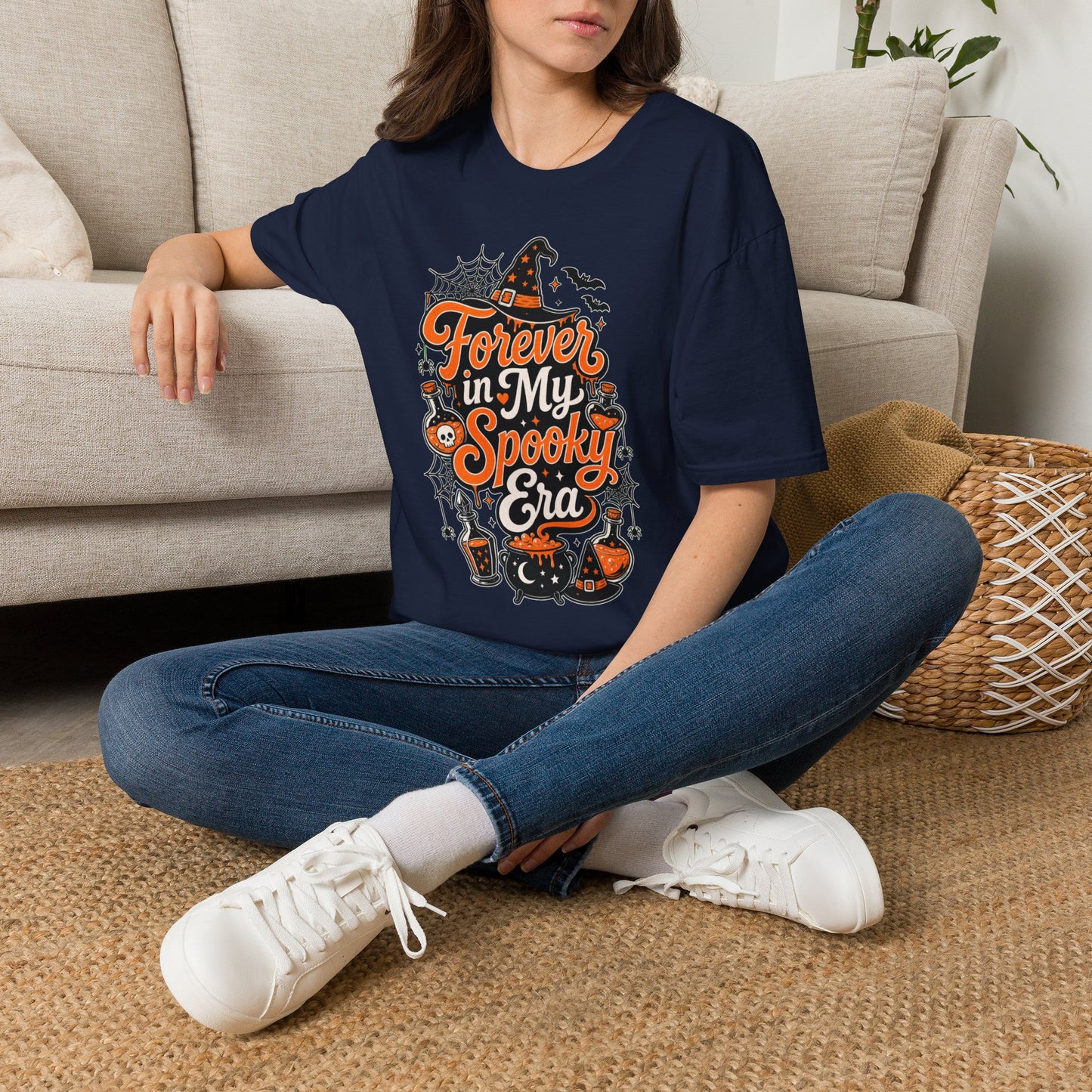 Forever in My Spooky Era T-Shirt | Cute Halloween Witch Graphic Tee