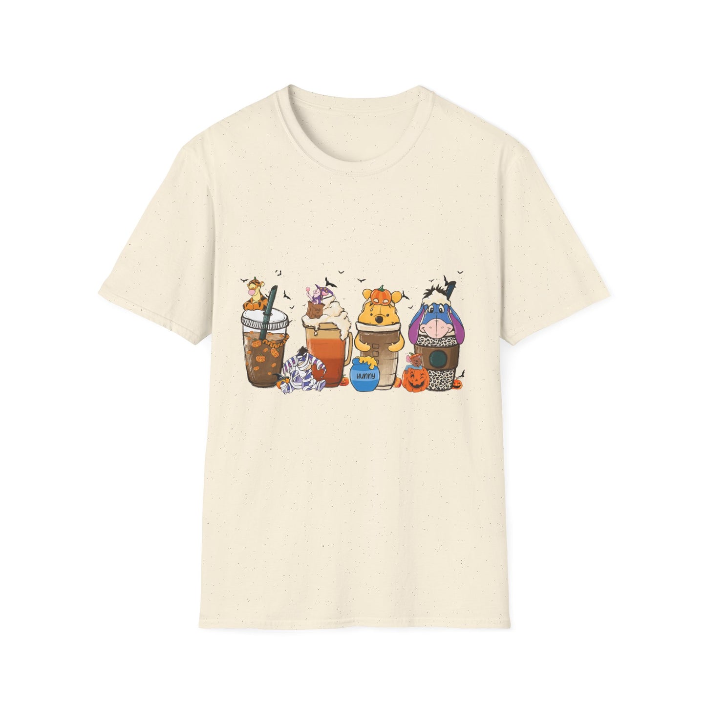 Cute Fall T-Shirt | Pumpkin Latte Cow & Friends Graphic Tee
