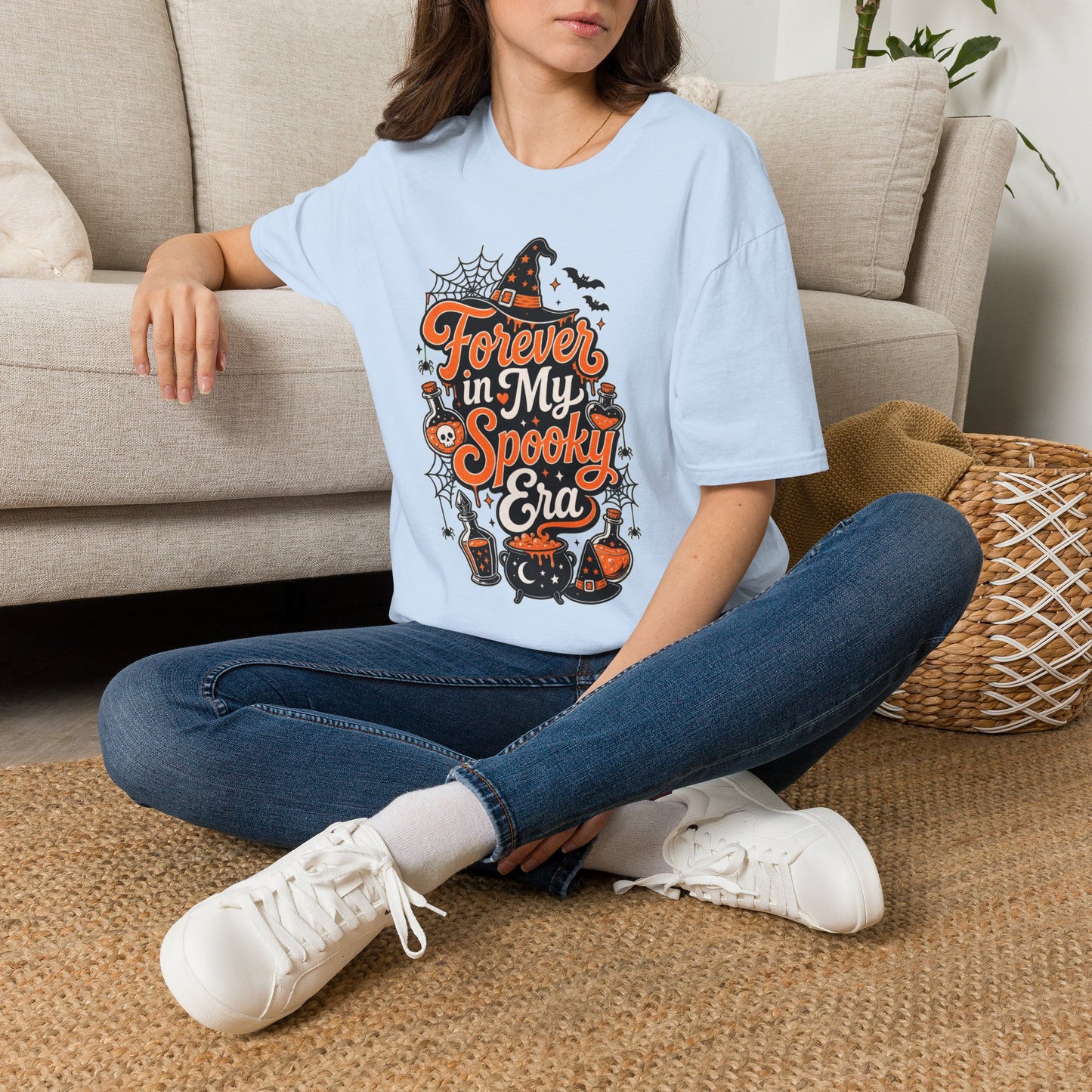 Forever in My Spooky Era T-Shirt | Cute Halloween Witch Graphic Tee