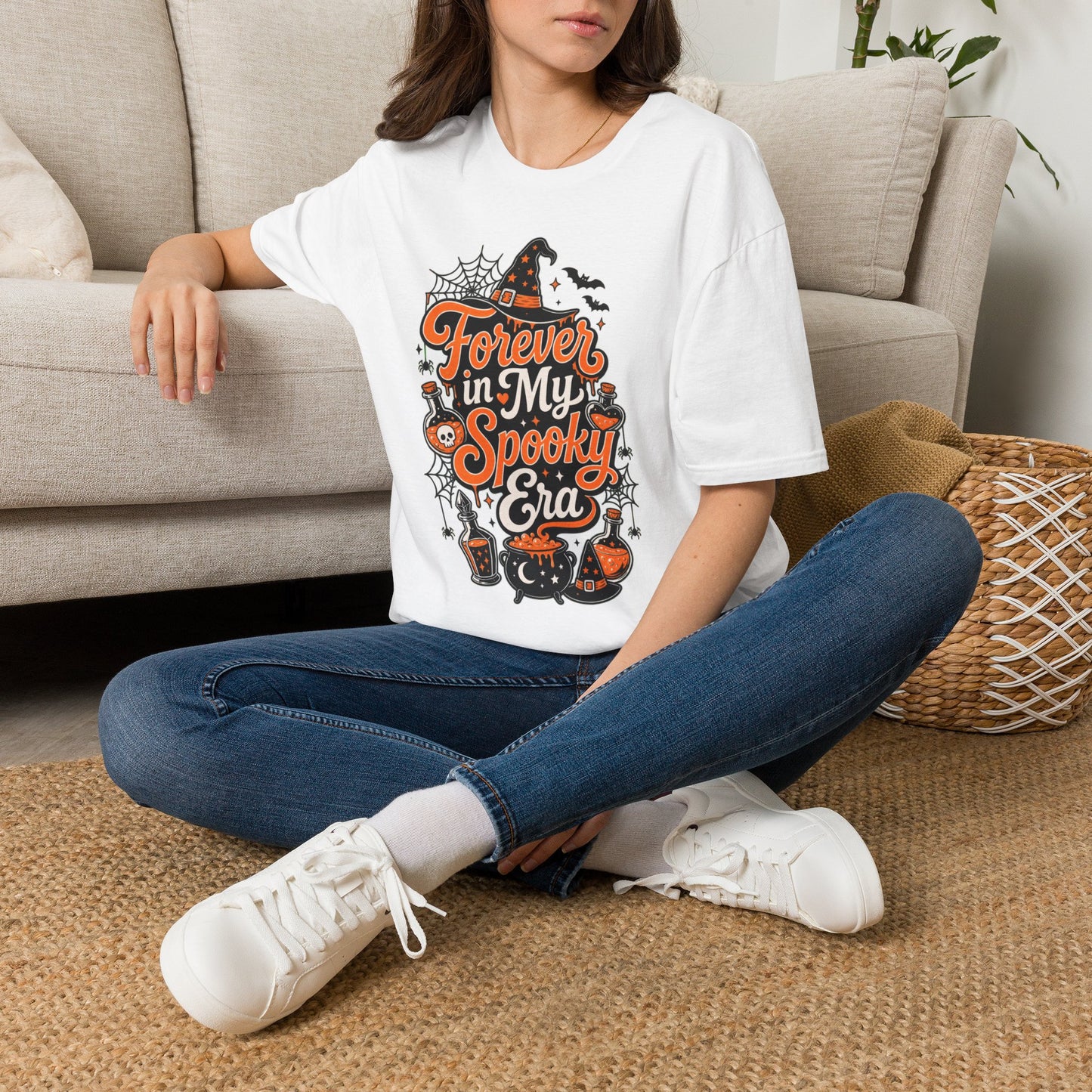 Forever in My Spooky Era T-Shirt | Cute Halloween Witch Graphic Tee