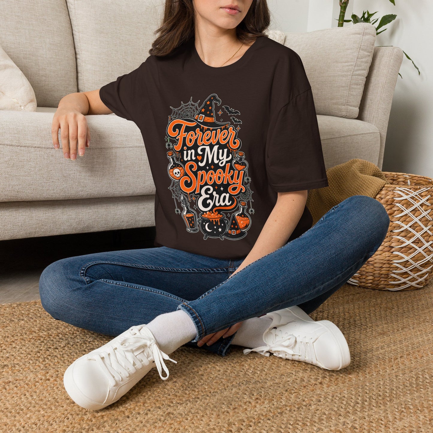 Forever in My Spooky Era T-Shirt | Cute Halloween Witch Graphic Tee