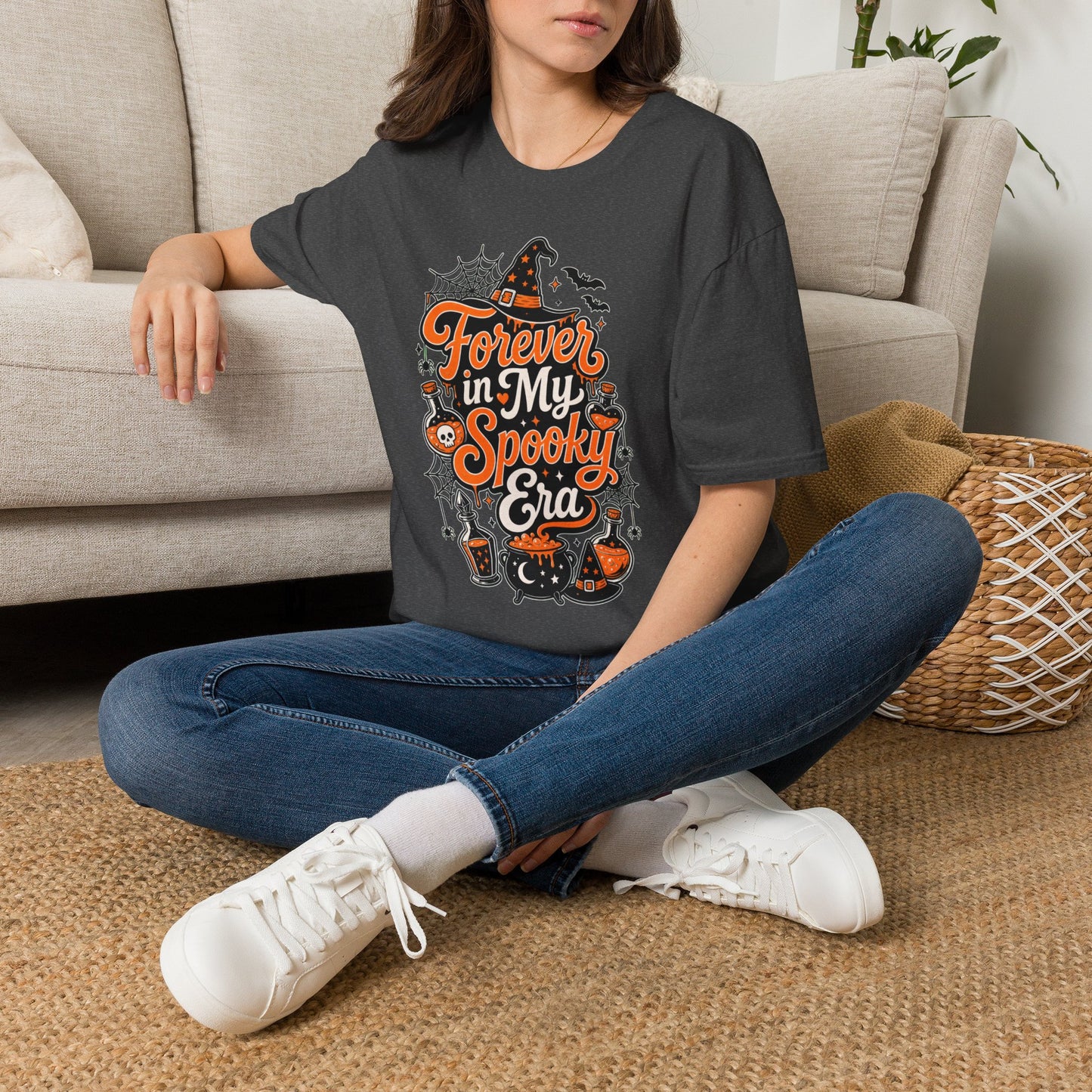 Forever in My Spooky Era T-Shirt | Cute Halloween Witch Graphic Tee