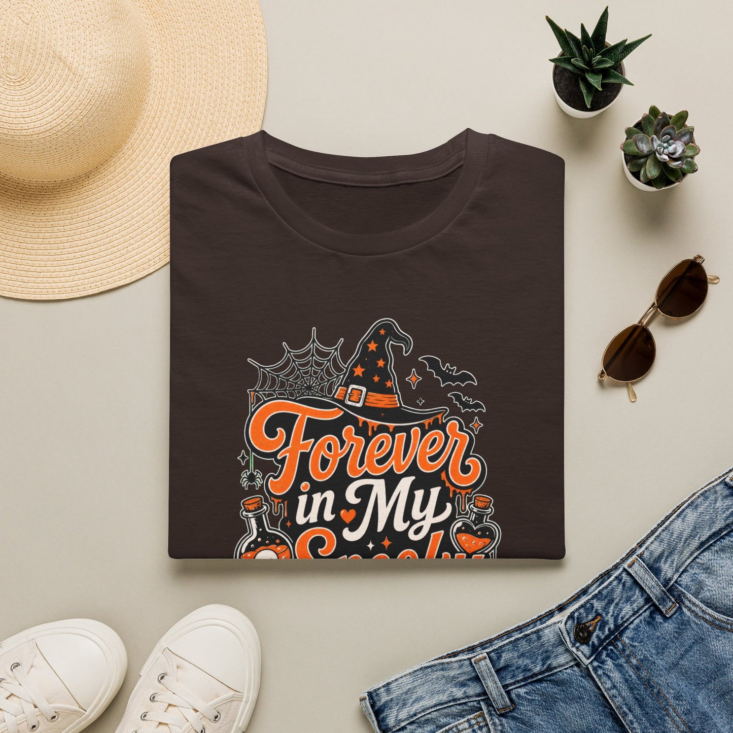 Forever in My Spooky Era T-Shirt | Cute Halloween Witch Graphic Tee