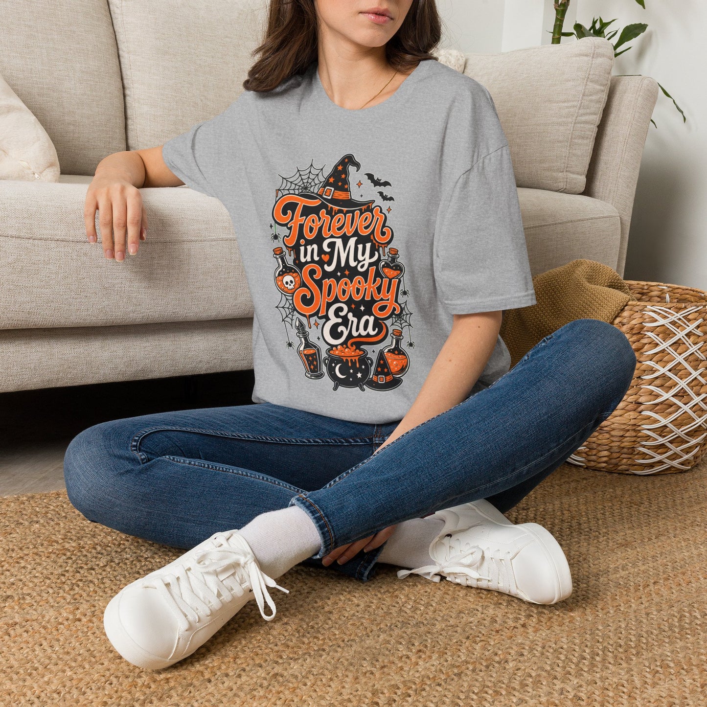 Forever in My Spooky Era T-Shirt | Cute Halloween Witch Graphic Tee