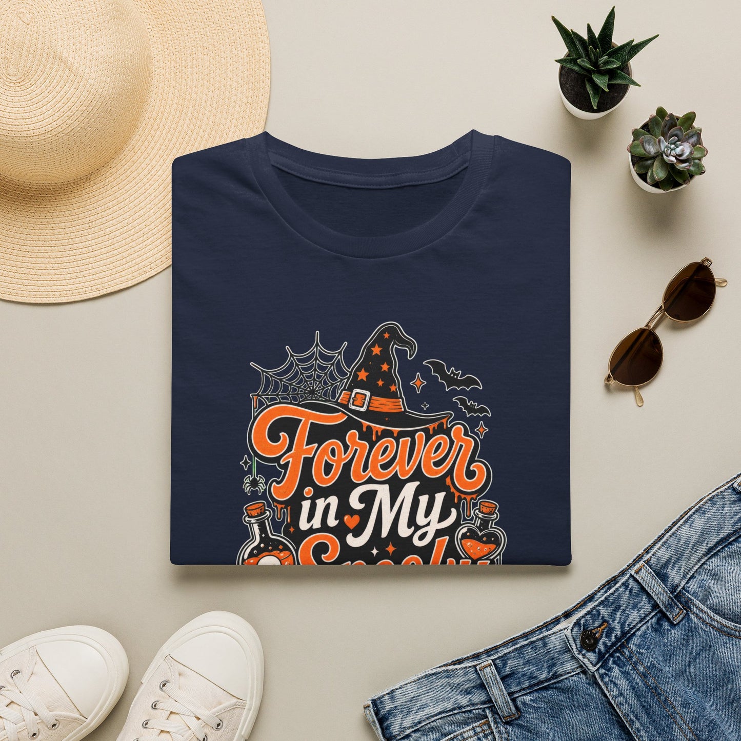 Forever in My Spooky Era T-Shirt | Cute Halloween Witch Graphic Tee