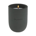 Balance (Balsam + Mahogany + Musk) Scented 1-Wick Ceramic Jar Spa Candle 10Oz.