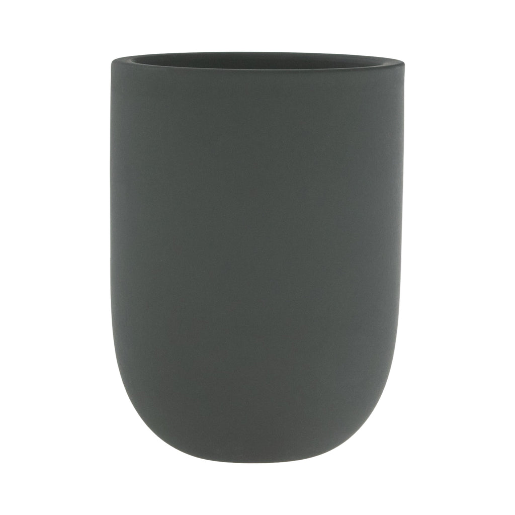 Balance (Balsam + Mahogany + Musk) Scented 1-Wick Ceramic Jar Spa Candle 10Oz.