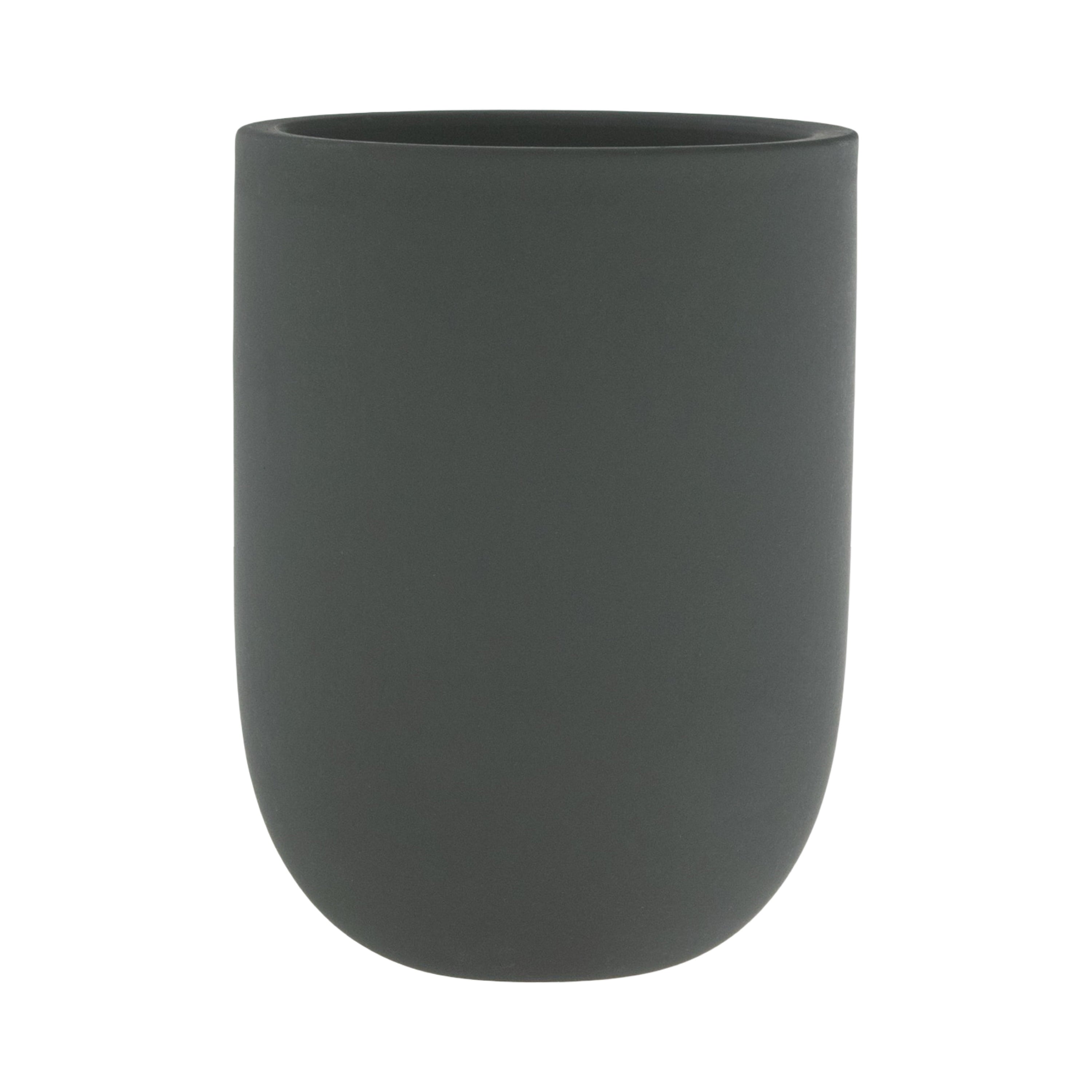 Balance (Balsam + Mahogany + Musk) Scented 1-Wick Ceramic Jar Spa Candle 10Oz.